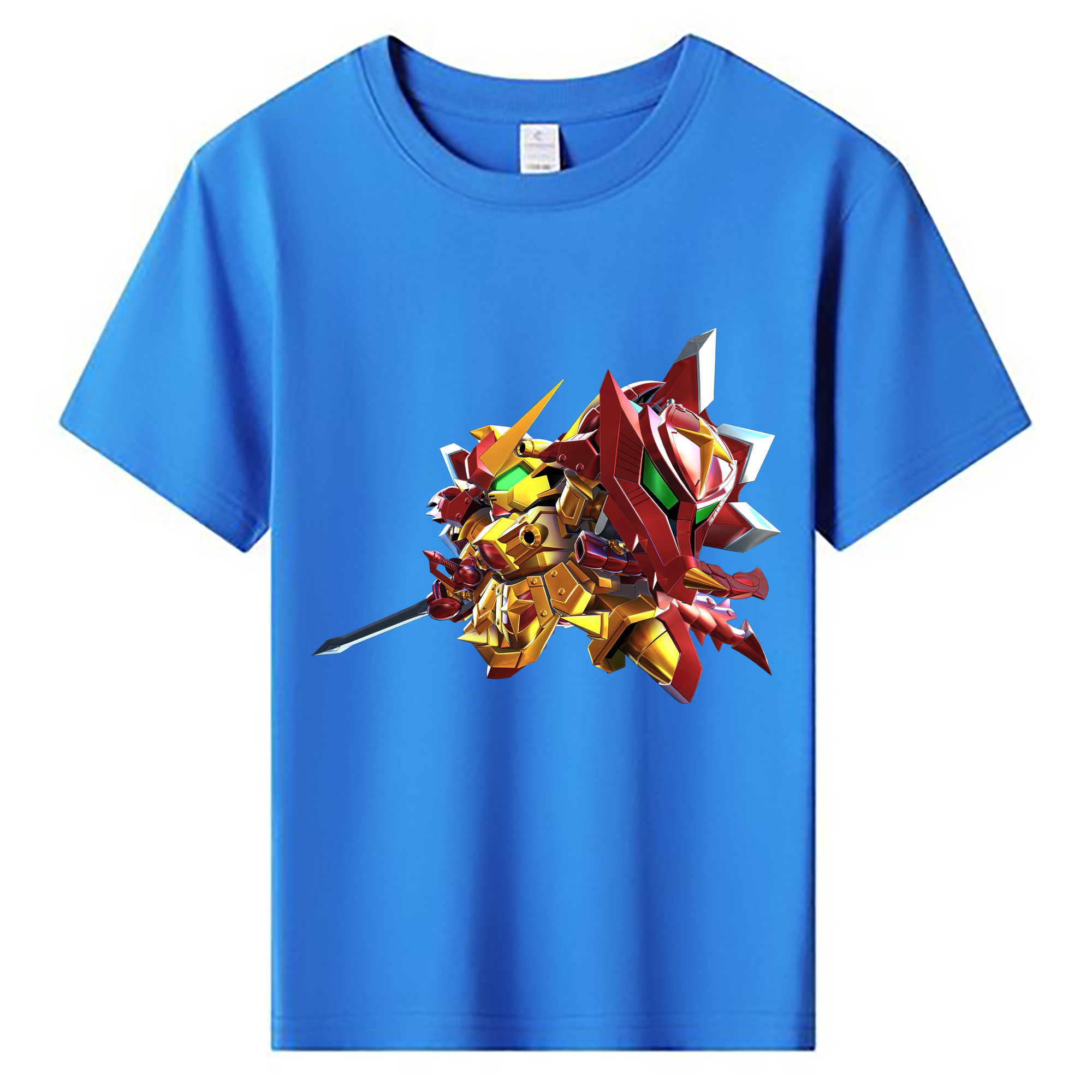 （画像用） 機動戦士ガンダム Mobile Suit Gundam 綿100％キッズTシャツ（フロントプリント）